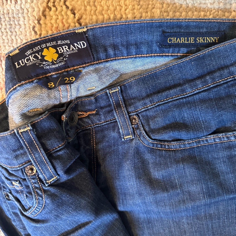 Lucky Brand Low Rise Skinny Jeans - Picture 8 of 12